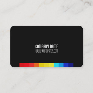 Minimal Classic Cube Business Card