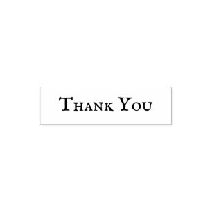 Minimal Classic “Thank You” Self-inking Stamp