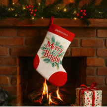 Minimal Clean Simple Xmas Red White