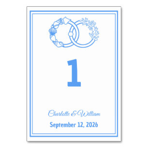 Minimal Coastal Interlocking Rings Table Number