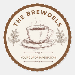 Minimal Coffee Lover Sticker espresso yourself