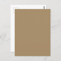 Minimal Coffee Postcard Template – Customisable