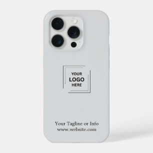 Minimal Corporate Business Logo iPhone Case Design