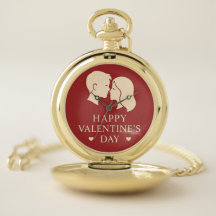 Minimal Couple Silhouette Valentines Engraved