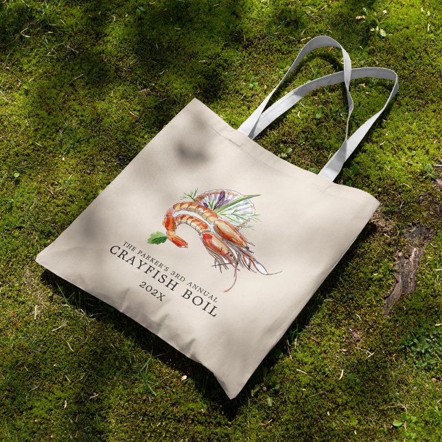 Minimal Crawfish Boil | Tote Bag (Creator Uploaded)