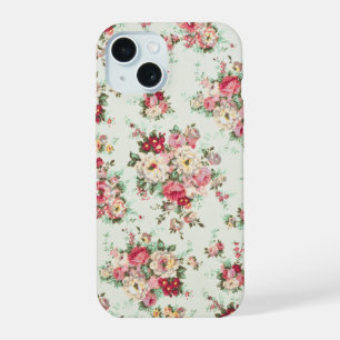 Minimal Custom Floral Photo iPhone 15 Case