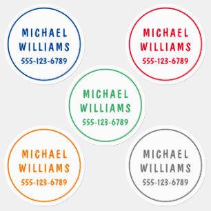 Minimal Custom Modern Personalised Boy Name Set