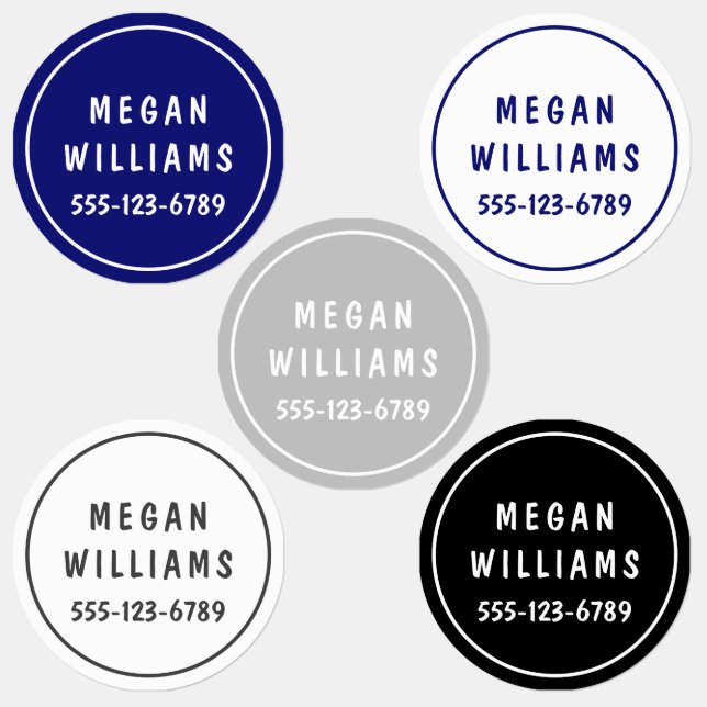 Minimal Custom Modern Personalised Name Clothing (Group)