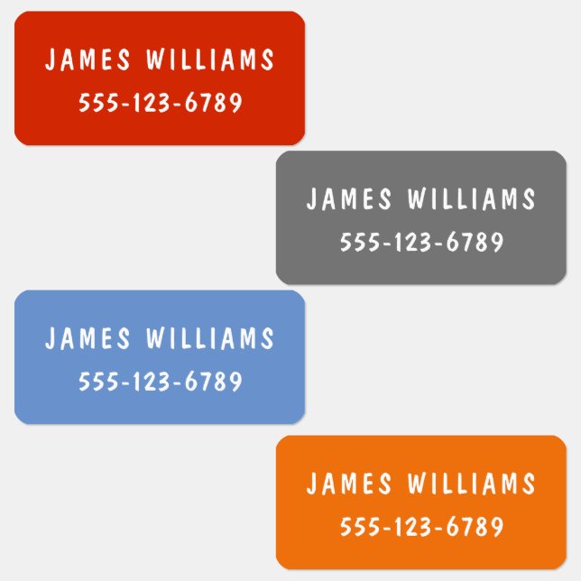 Minimal Custom Modern Personalised Name Clothing (Group)