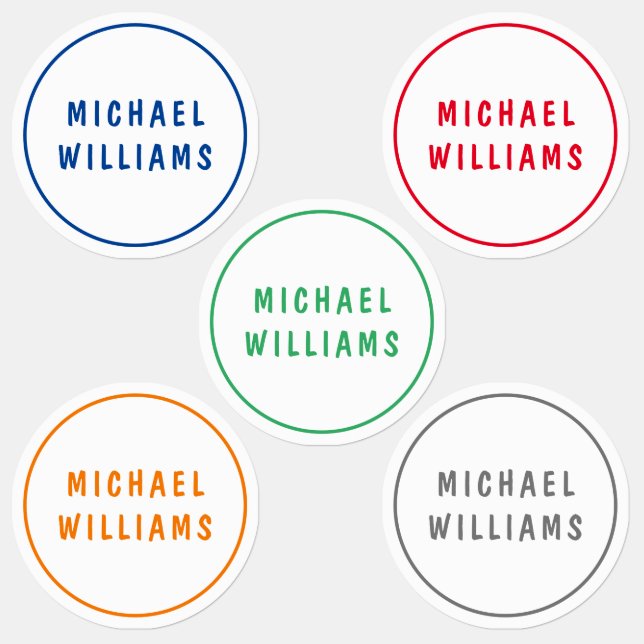 Minimal Custom Personalised Boy Name Clothing (Group)