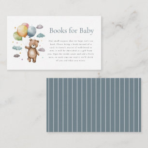 Minimal cute blue modern teddy bear enclosure 