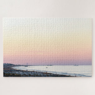 Minimal difficult seascape italian shore jigsaw puzzle