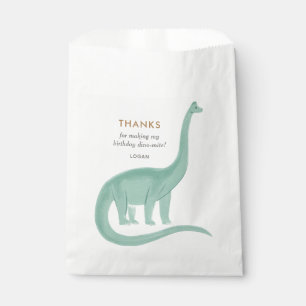 Minimal Dinosaur Birthday Party Favour Bags