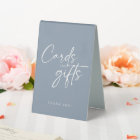 Minimal Dusty Blue Modern Script Cards and Gifts