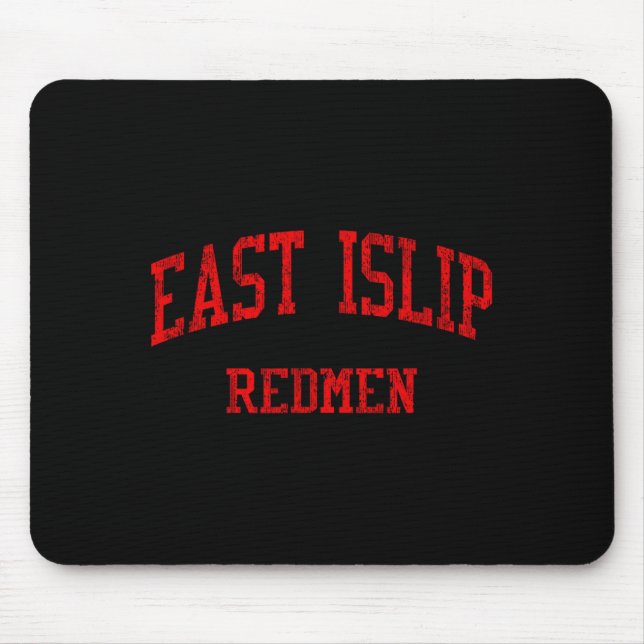 Minimal East Islip High School Hs Mouse Mat (Front)