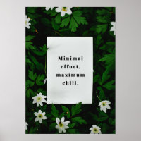 Minimal effort, maximum chill. Anti Motivation