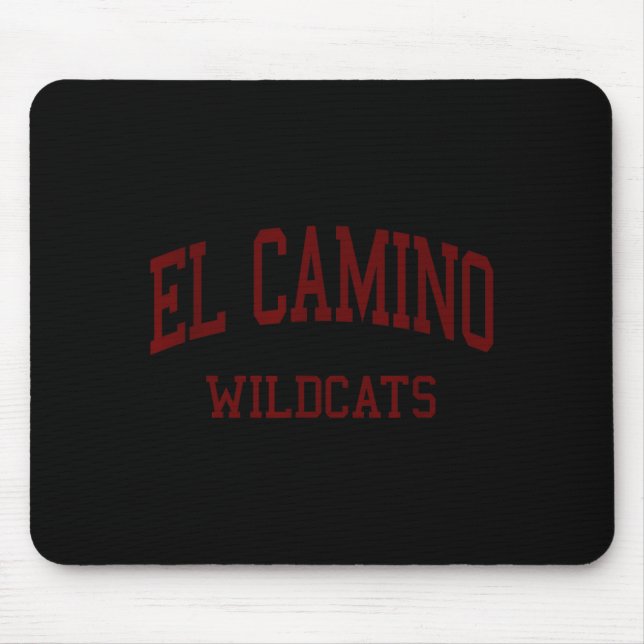 Minimal El Camino High School Hs Mouse Mat (Front)
