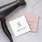 Minimal Elegant Blush Pink White Bobby Pins Hair