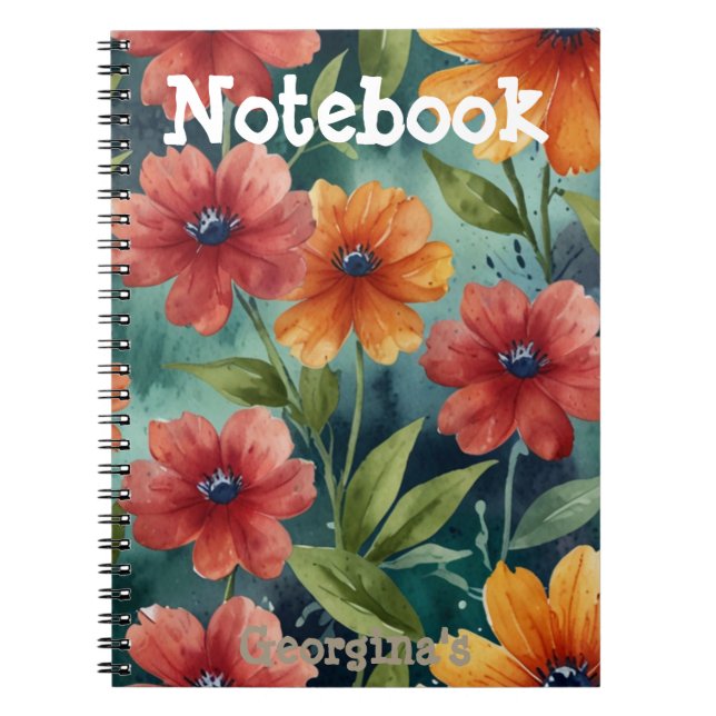Minimal Elegant Business Notebook (Front)