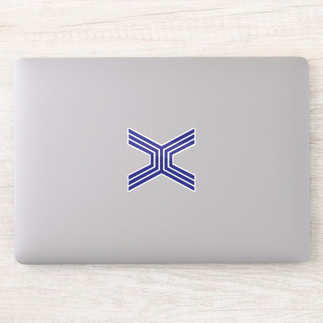 Minimal Elegant Letter X Monogram (Computer)