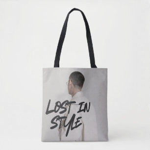 Minimal Fashion Quote Tote Bag