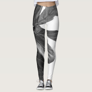 Minimal Fiddle Leaf Fig #1 #wall #art Leggings