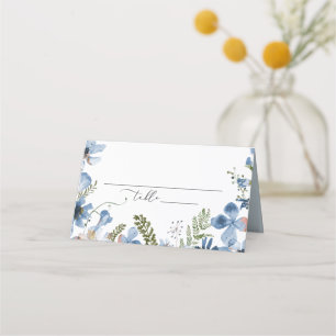 Minimal Floral Table Number Place Cards