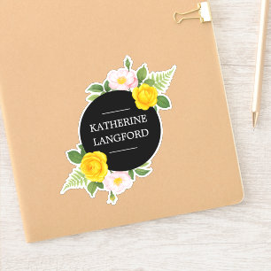 Minimal Floral Wreath Beauty Salon Business Suite