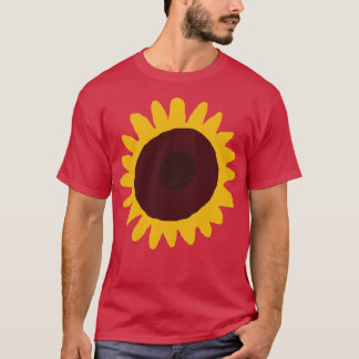 Minimal Flower Abstract T-Shirt