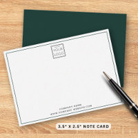 Minimal Forest Green Business Logo Company Name