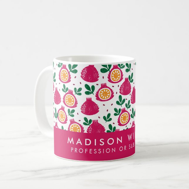 Minimal Fruit Coffee Mug (Front Left)