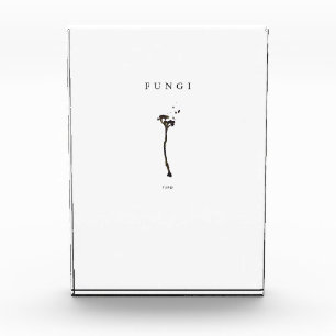 minimal fungi aesthetic line art nature concept de photo block