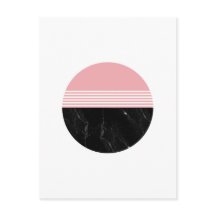 Minimal Geometric Marble Circle