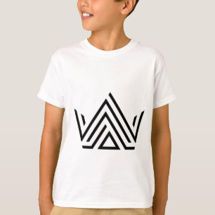 Minimal Geometric Triangle Boys T Shirt