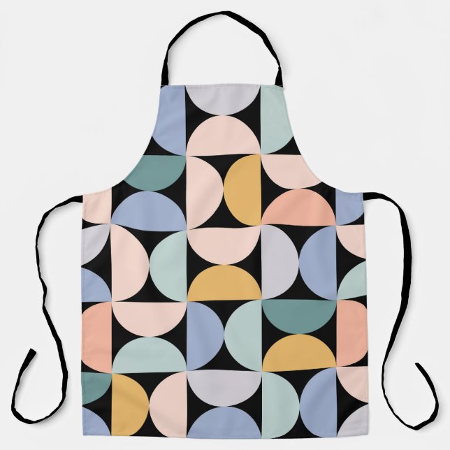 Minimal Geometry: Scandinavian Artwork Poster Apron (Front)