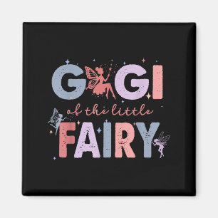 Minimal Gigi Little Fairy First Birthday Magnet
