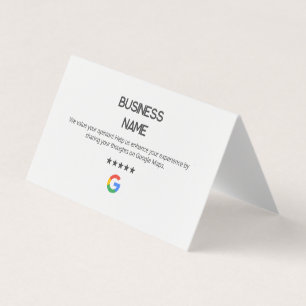 Minimal Google Review Cards