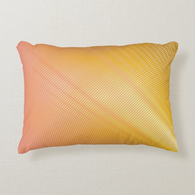 Minimal Gradient Pattern. Duo Tone Cover Design. G Decorative Cushion (Front)