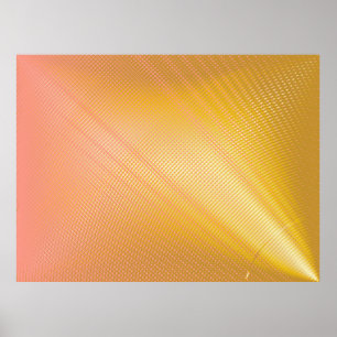 Minimal Gradient Pattern. Duo Tone Cover Design. G Poster