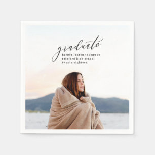 MINIMAL GRADUATION NAPKIN