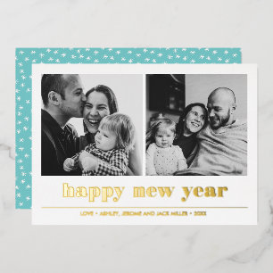 Minimal Graphic Happy new year collage 2 Photo