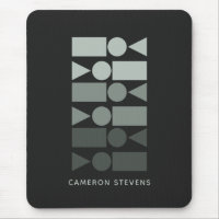 Minimal Gray Green Geometric Design Personalized