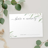 Minimal greenery share a memory card
