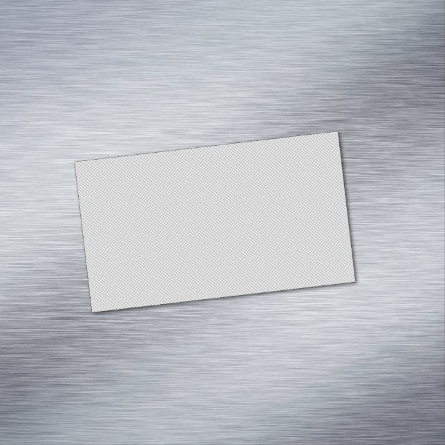 Minimal Grey Polka Dot Pattern  Magnetic Business Card (In Situ)