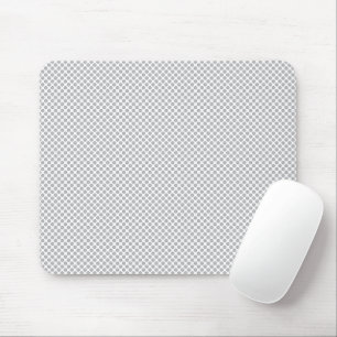 Minimal Grey Polka Dot Pattern  Mouse Mat