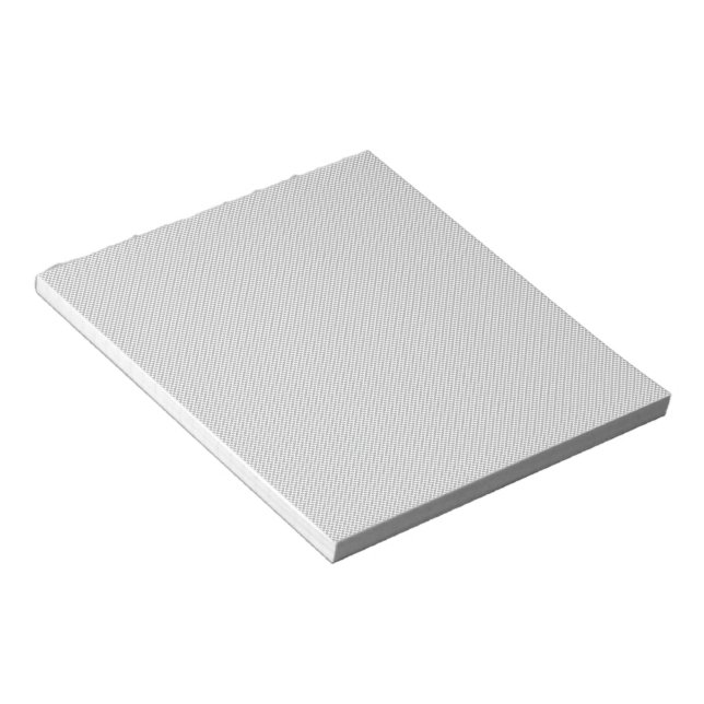 Minimal Grey Polka Dot Pattern  Notepad (Angled)