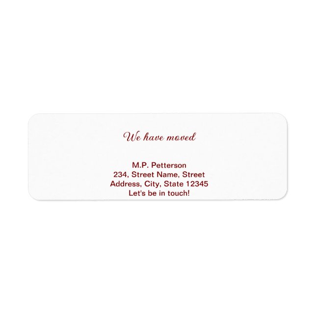 minimal grey we have moved add name address text  (Front)