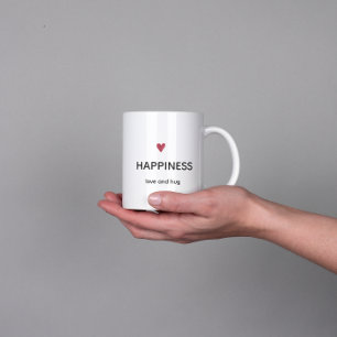 Minimal Happiness Coffee Mug