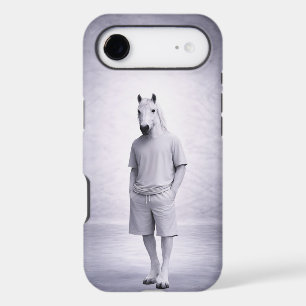 Minimal Horse in Casual Modern Outfit