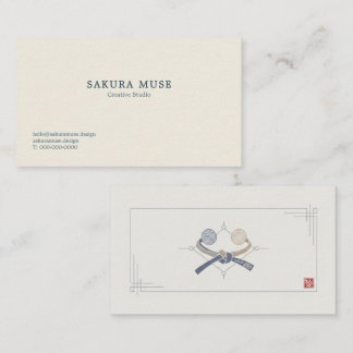 Minimal Japanese Business Card